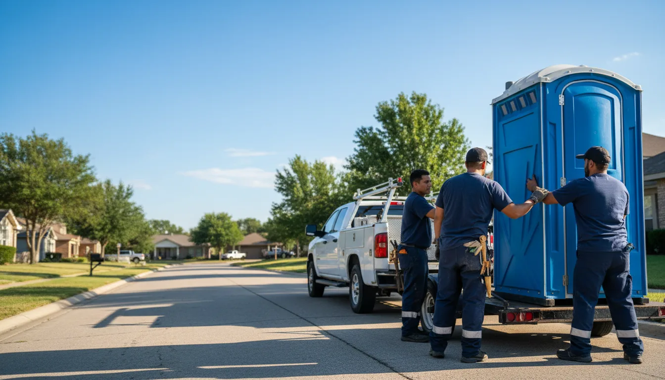 Portable Toilet Rental in Lubbock, TX near me